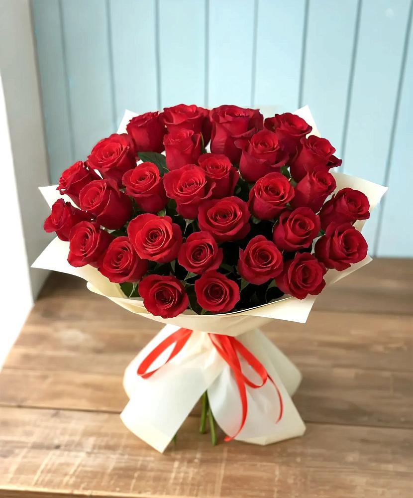 Букет 29 Красных роз в Нижней Туре