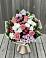 Букет цветов из: Альстромерии, Гвоздики, Розы и Хризантемы в Нижней Туре