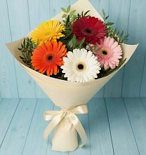 Букет цветов из:  Герберы в Нижней Туре