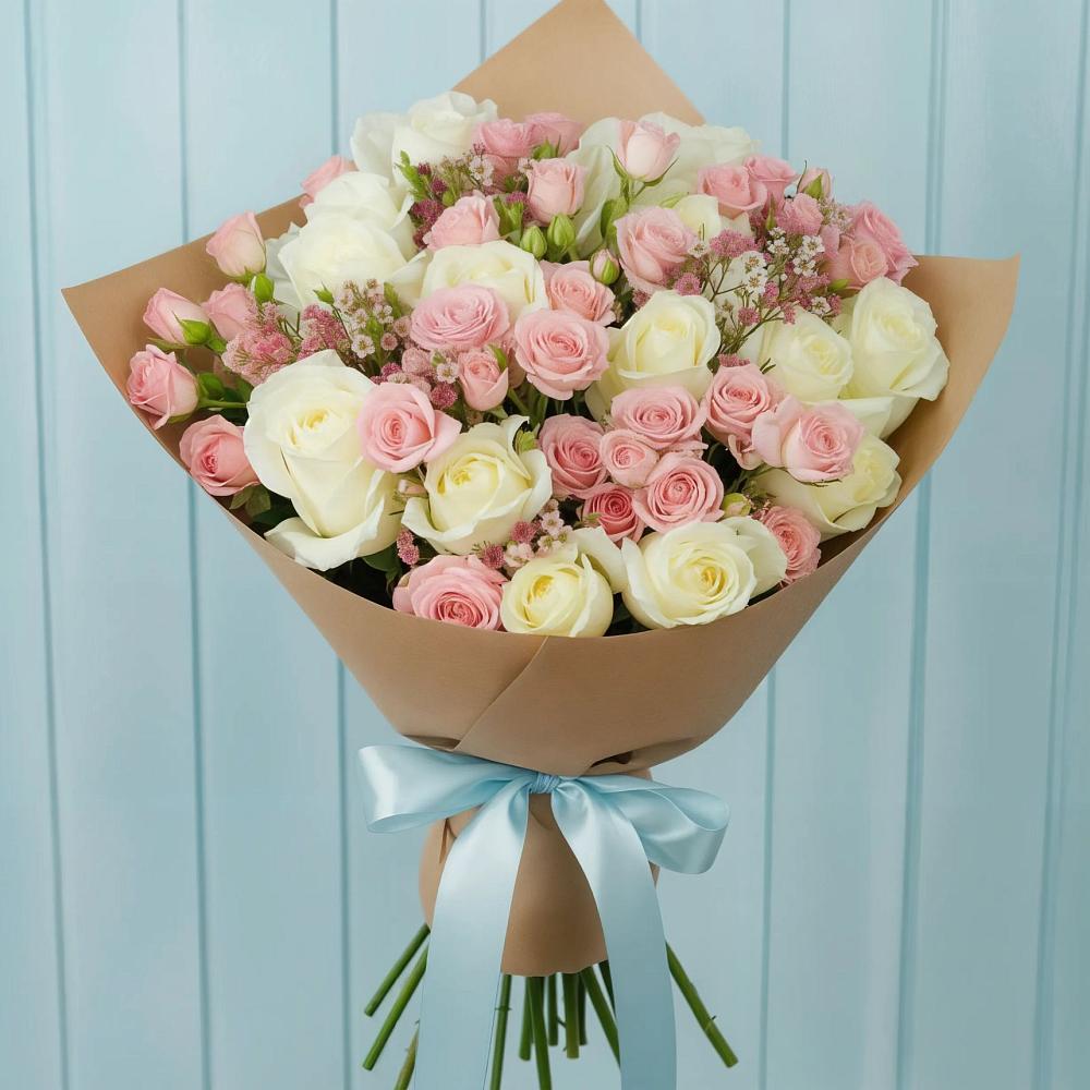 Букет цветов из: Розы в Нижней Туре