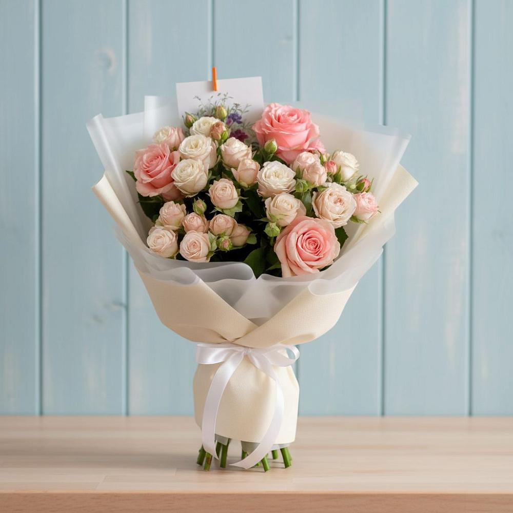 Букет цветов из: Розы в Нижней Туре