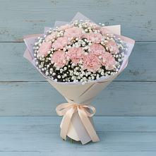 Букет цветов из:  Гвоздики #REPLACE_PRED# Нижней Туре