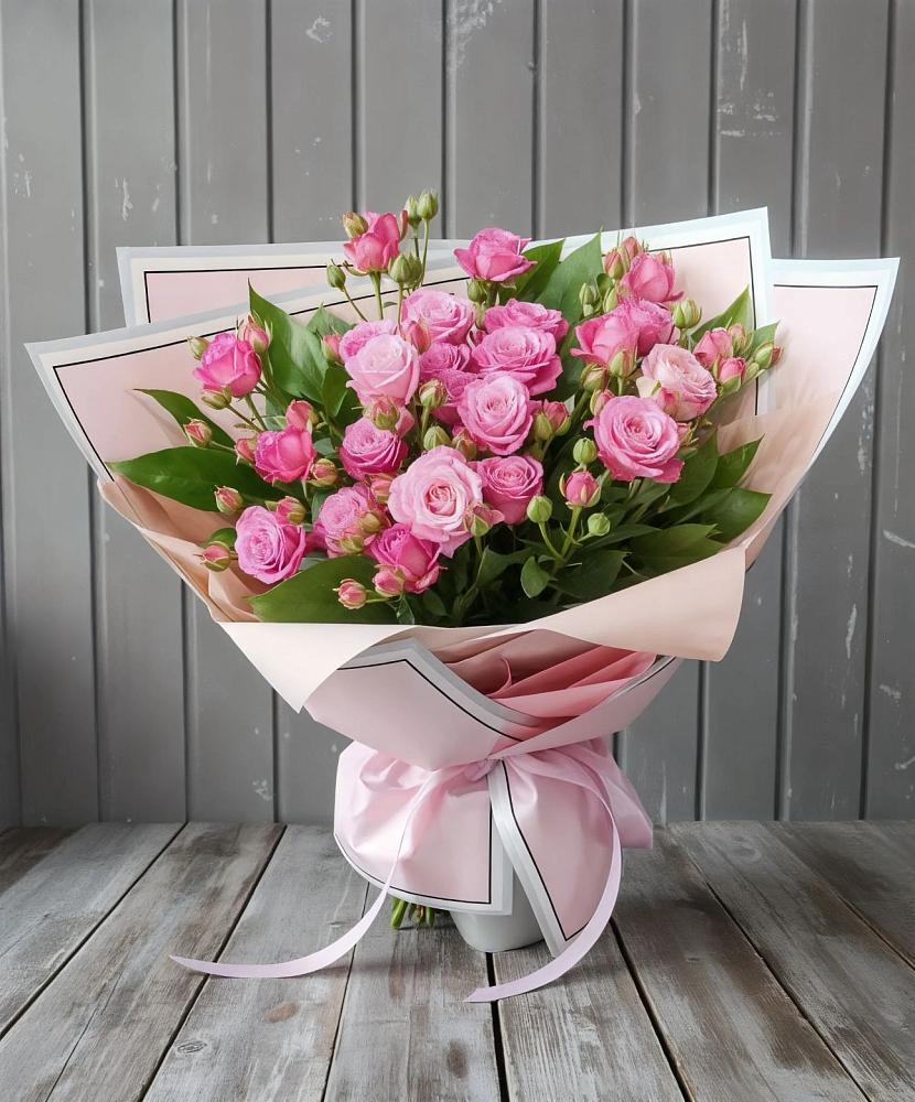 Букет Розовый кустик в Нижней Туре