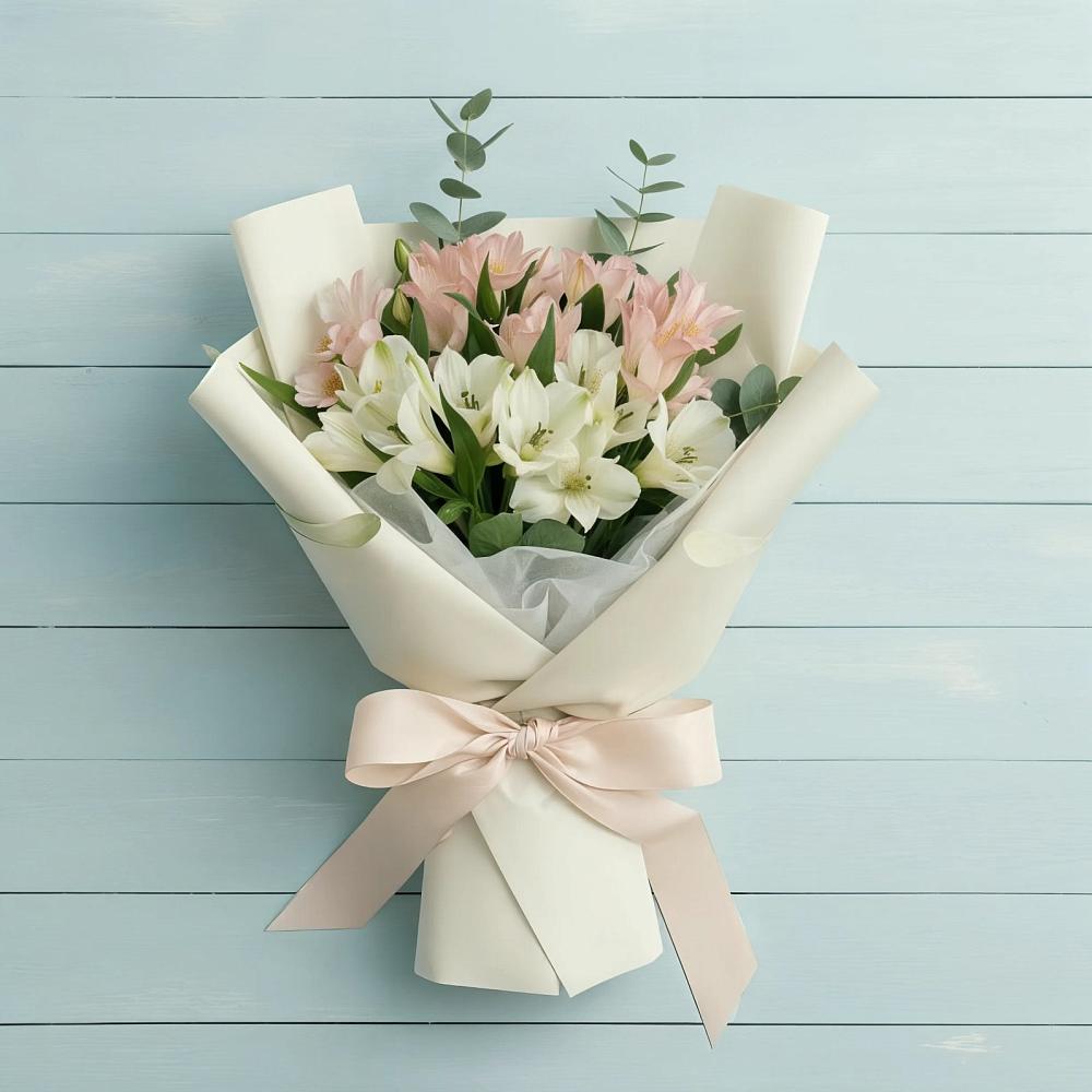 Букет цветов из: Альстромерии в Нижней Туре