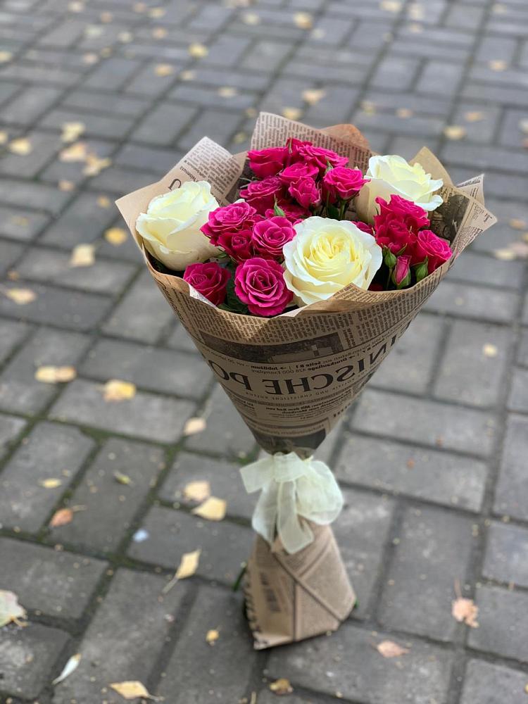 Букет цветов из: Розы в Нижней Туре