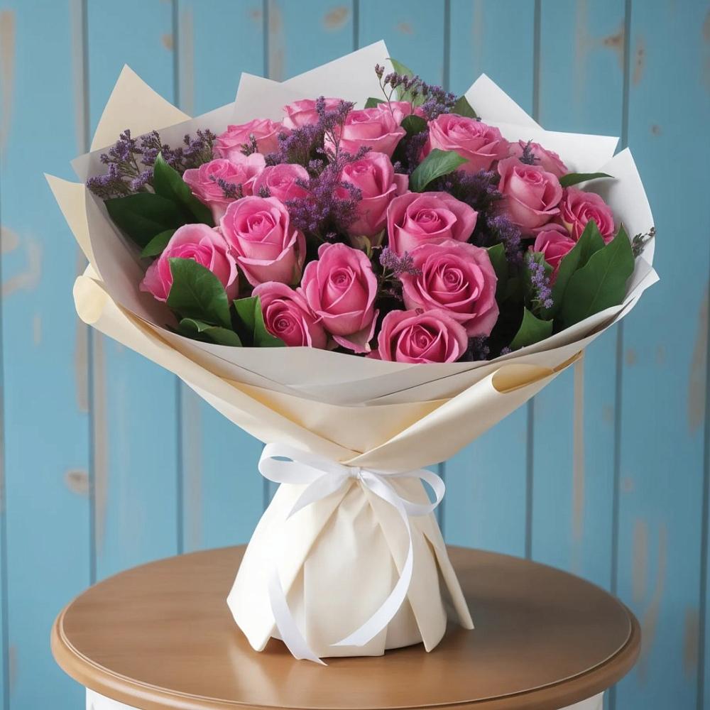 Букет цветов из: Розы в Нижней Туре