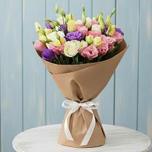 Букет цветов из:  Лизиантусы в Нижней Туре