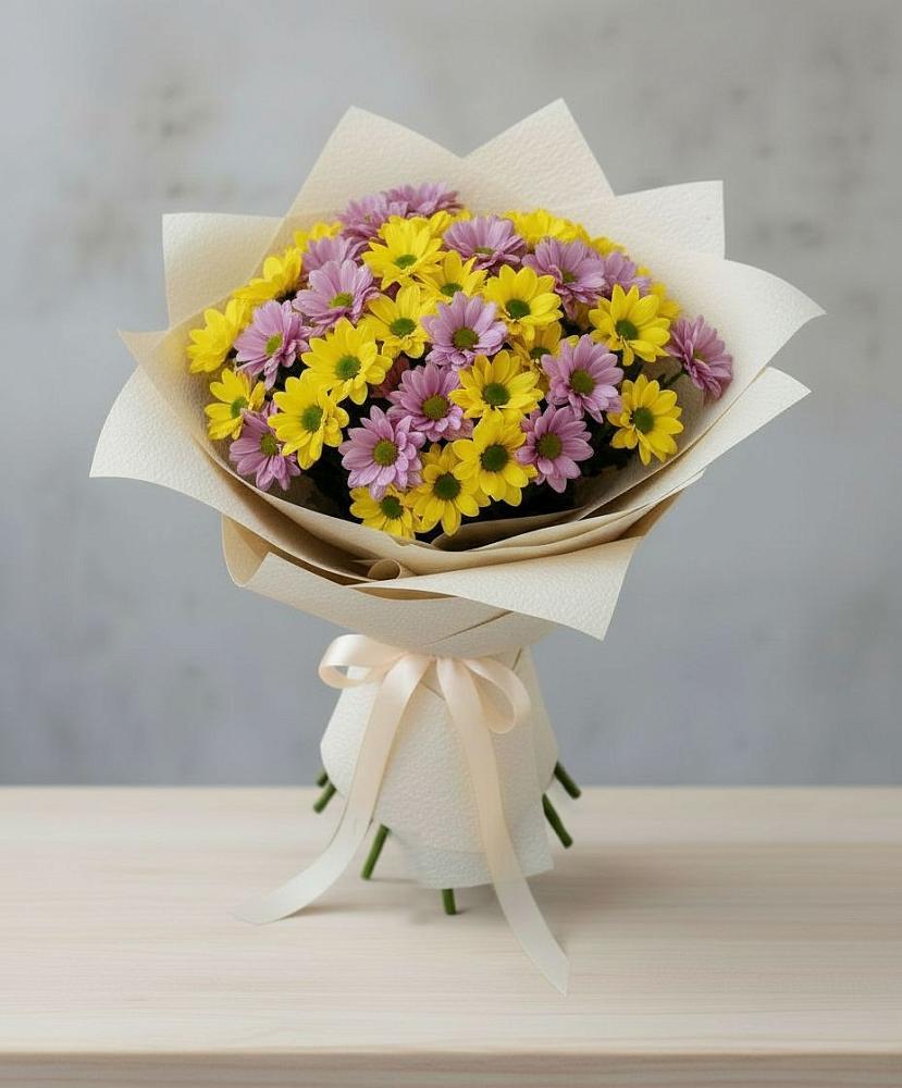 Букет цветов из: Хризантемы в Нижней Туре